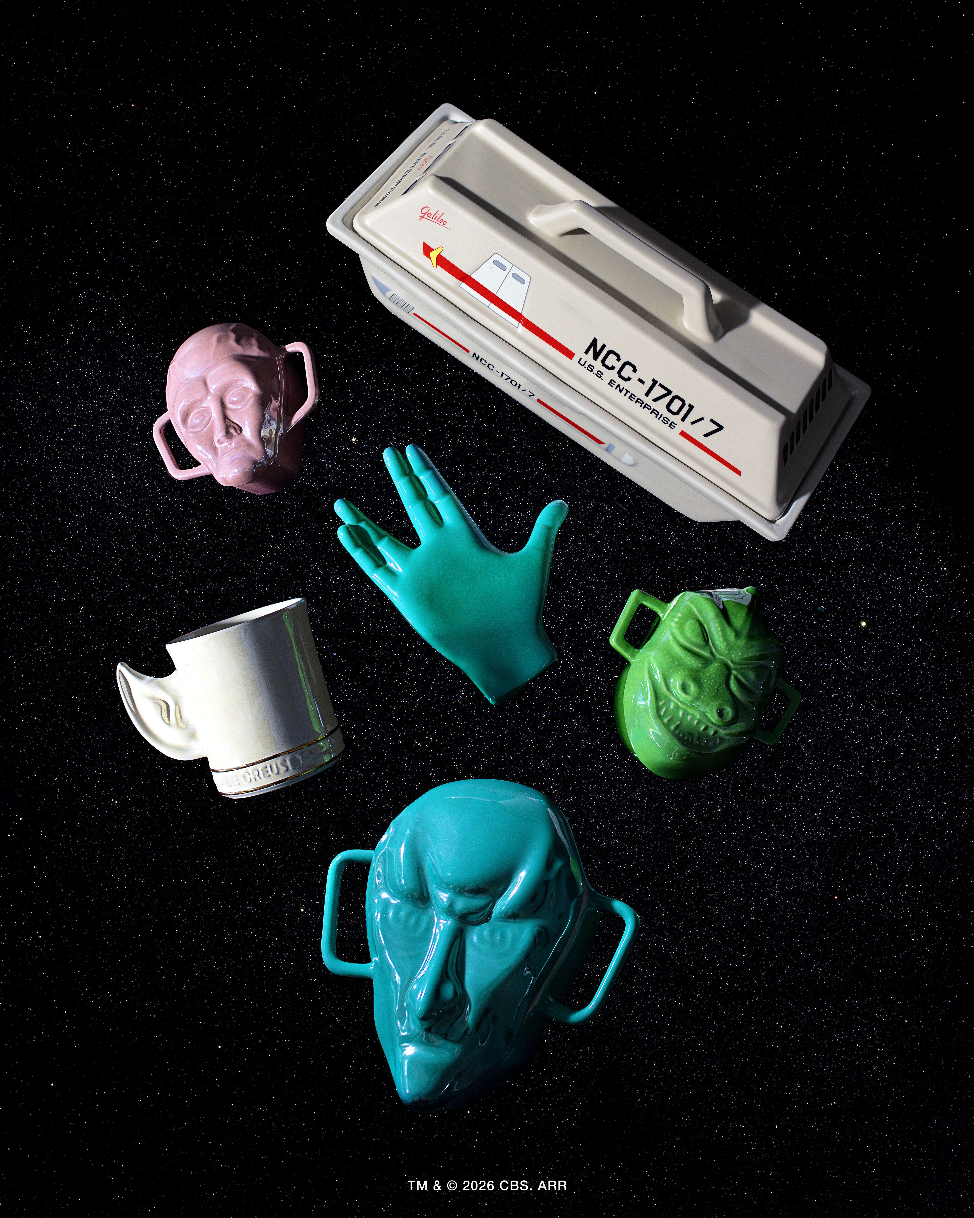 Le Creuset Star Trek Collection